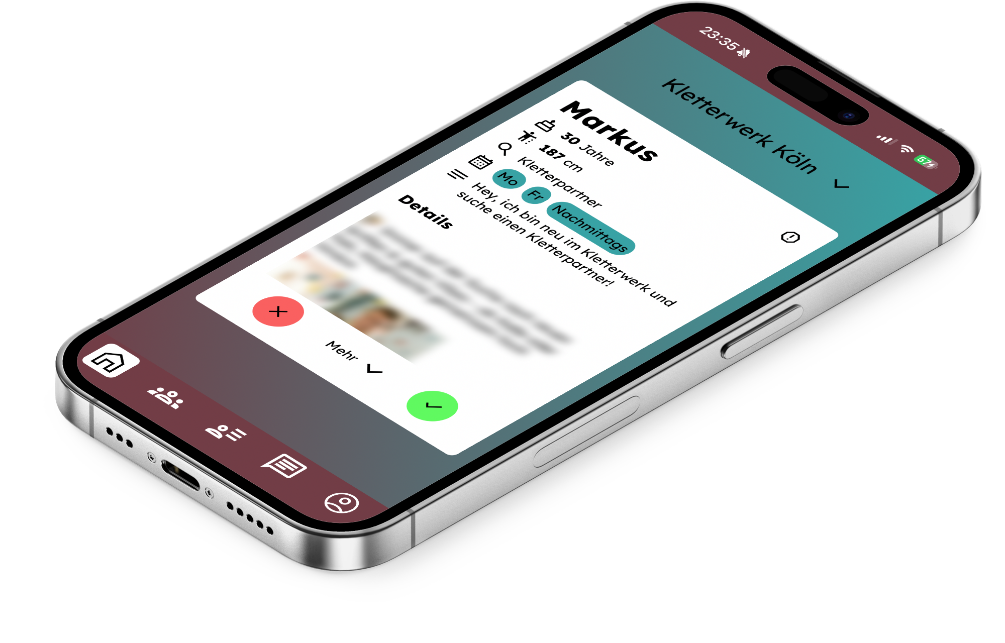 Gefundn App Interface